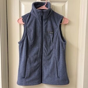 Columbia Benton Springs Light Blue Women's Fleece Vest
